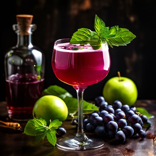 cocktail-trauben-holunder-smash