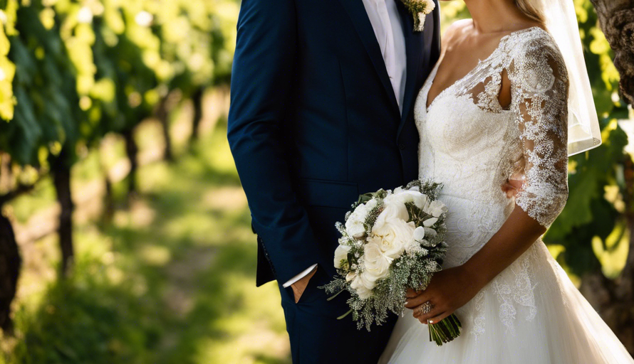 Hochzeit auf einem Weingut